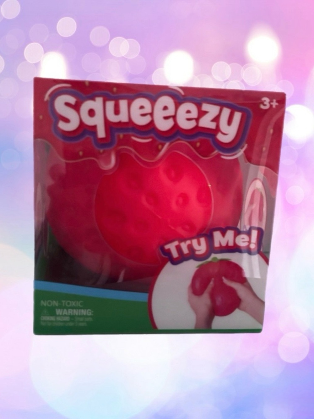 Virla TikTok Squeezy Strawberry Sensory Fidget Toy